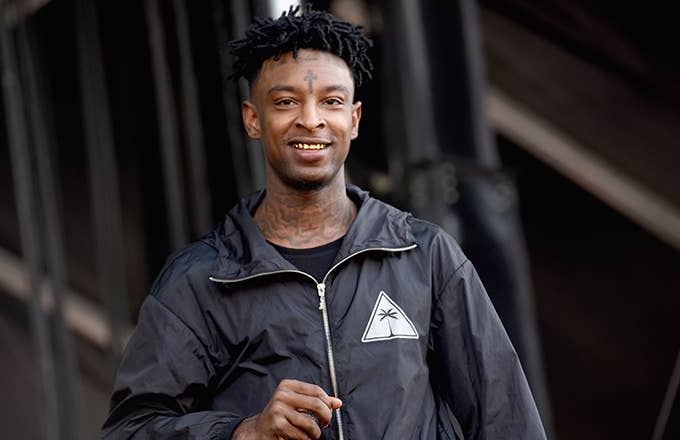 This is a photo of 21 Savage.