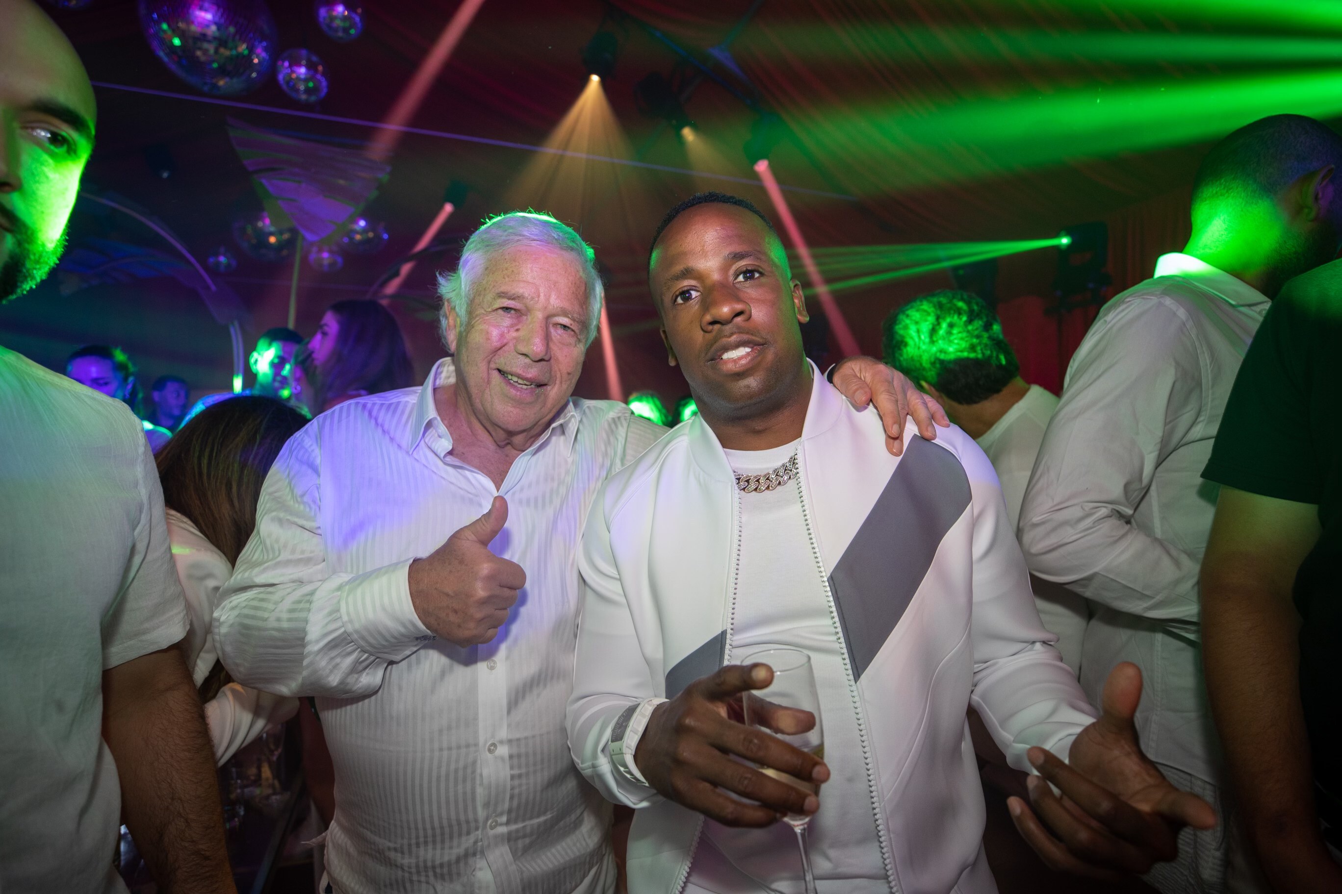 Robert Kraft and Yo Gotti