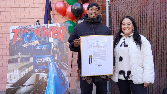 Tyshawn Jones at a council event