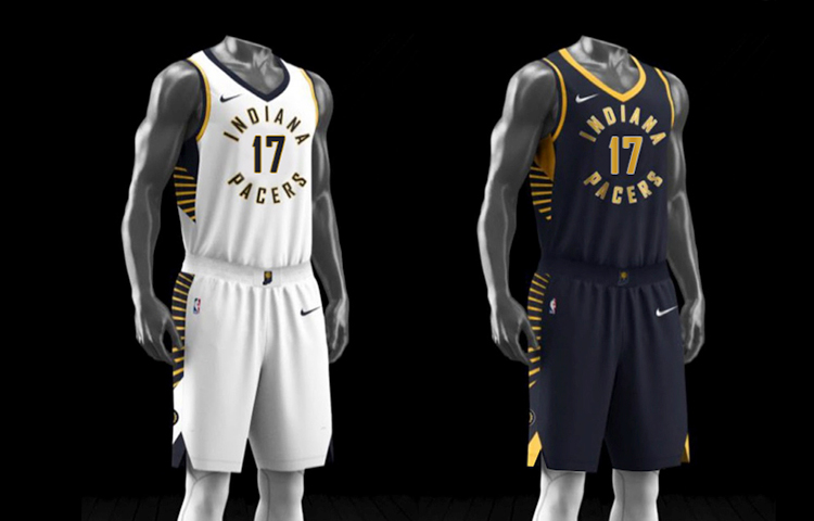 Nike Indiana Pacers Uniform