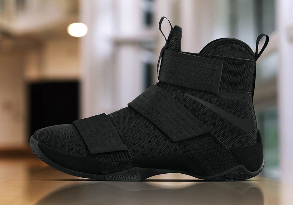 Lebron soldier store 10 all black