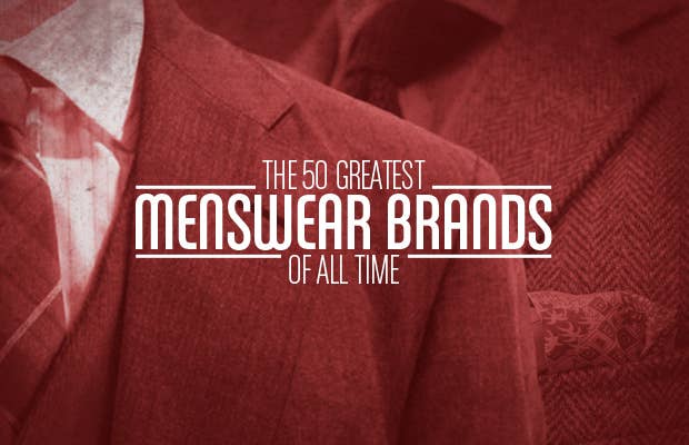 50+ Luxury Designer Brands for Men: Fashion Label Appeal