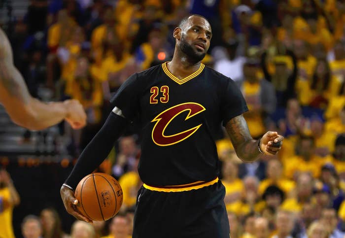 LeBron James caused the Cavaliers' merchandise sales to grow 700