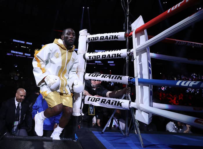 Terence Crawford Ring Entrance MSG 2019