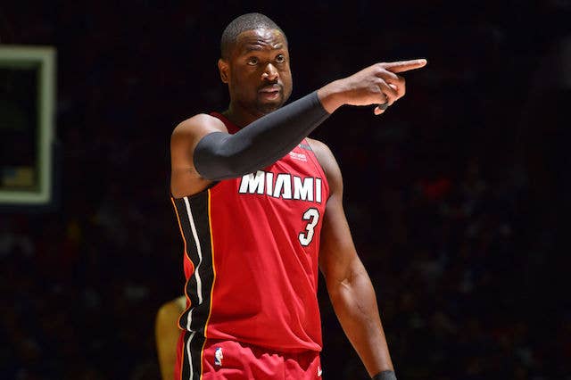 This is a picture of Dwyane Wade.