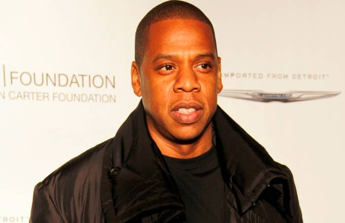 This is Jay Z on the red carpet of an event for the Carter Foundation from Wikicommons.