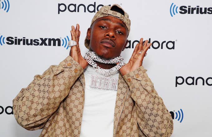 DaBaby visits the SiriusXM studios.