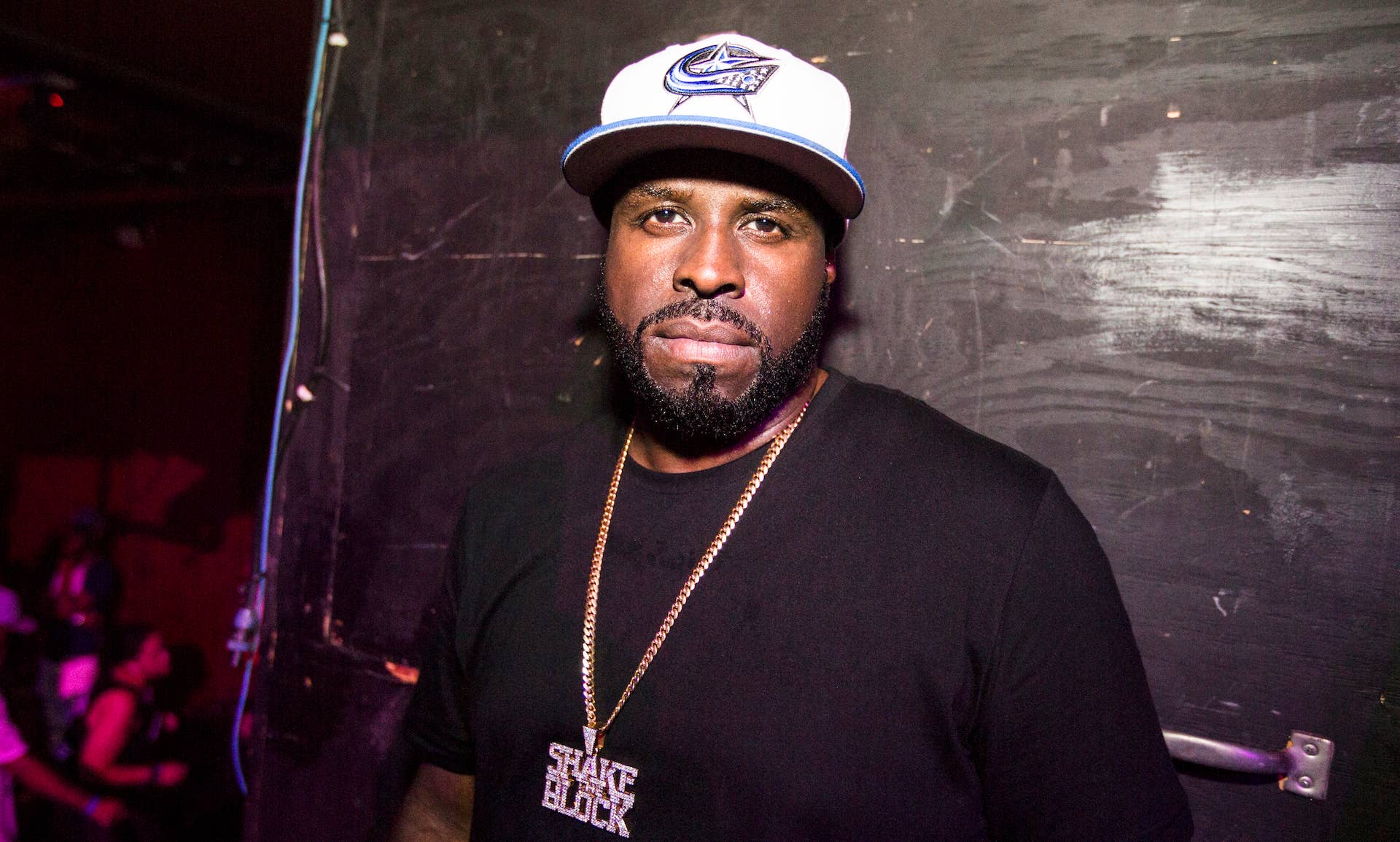 Funk Flex backstage at event in 2016