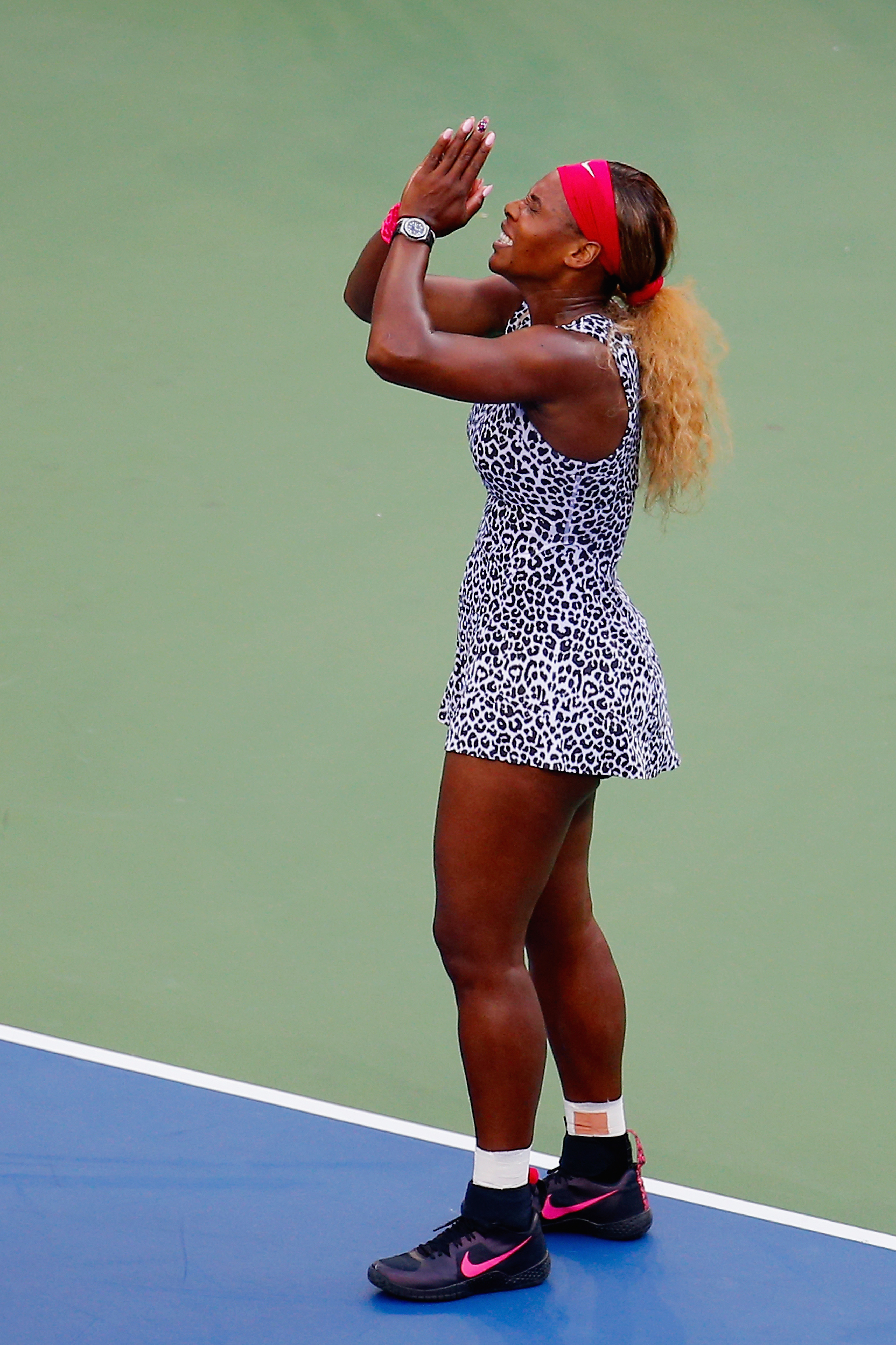 Serena Williams Wins the 2014 U.S. Open in the Nike Flare