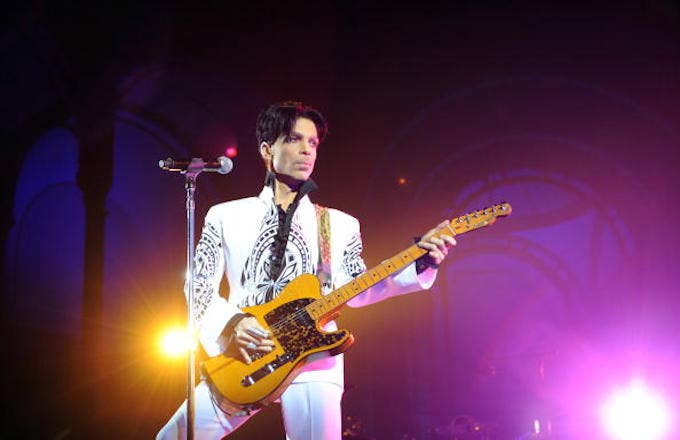 Prince in Paris 2009.