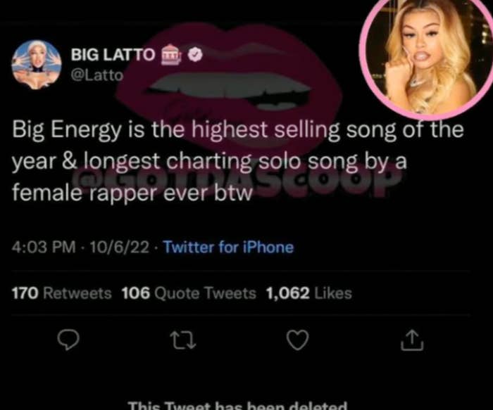 latto sub to nicki screenshot