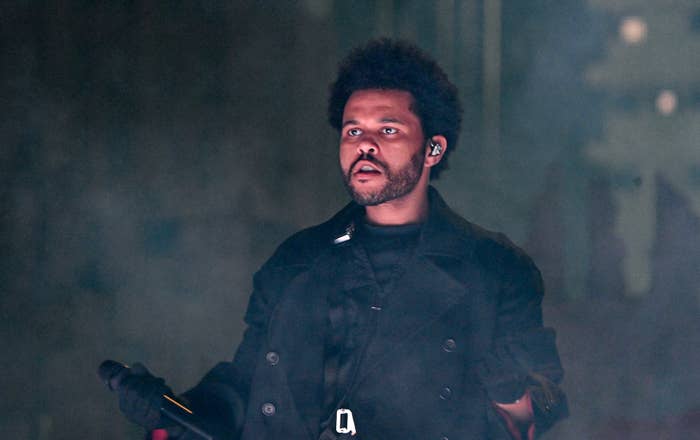 The Weeknd performs at his After Hours Till Dawn Tour