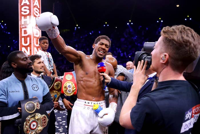 Anthony Joshua Is Now The UK's First £100 Million Boxer | Complex