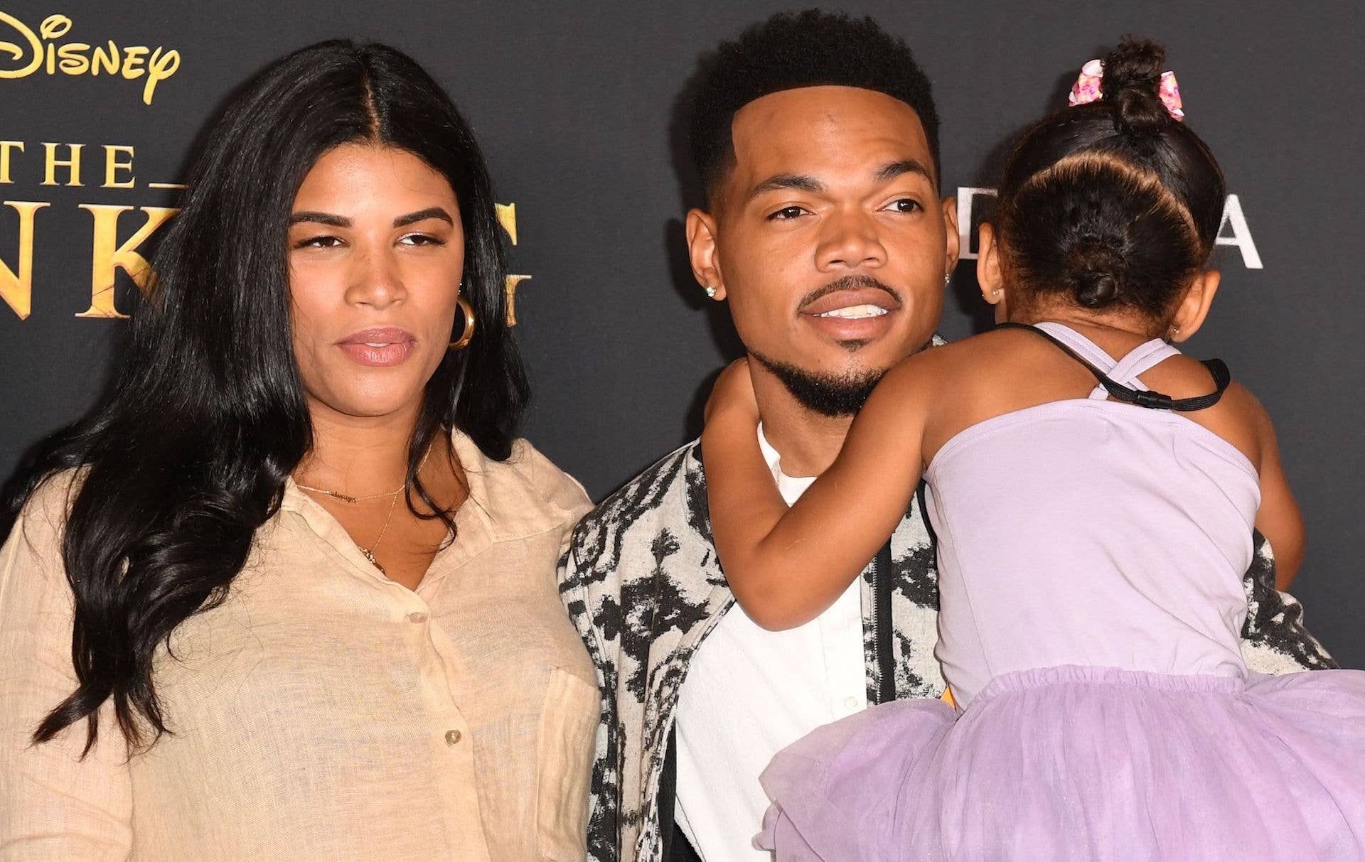 Chance the Rapper and his wife Kirsten Corley-Bennett