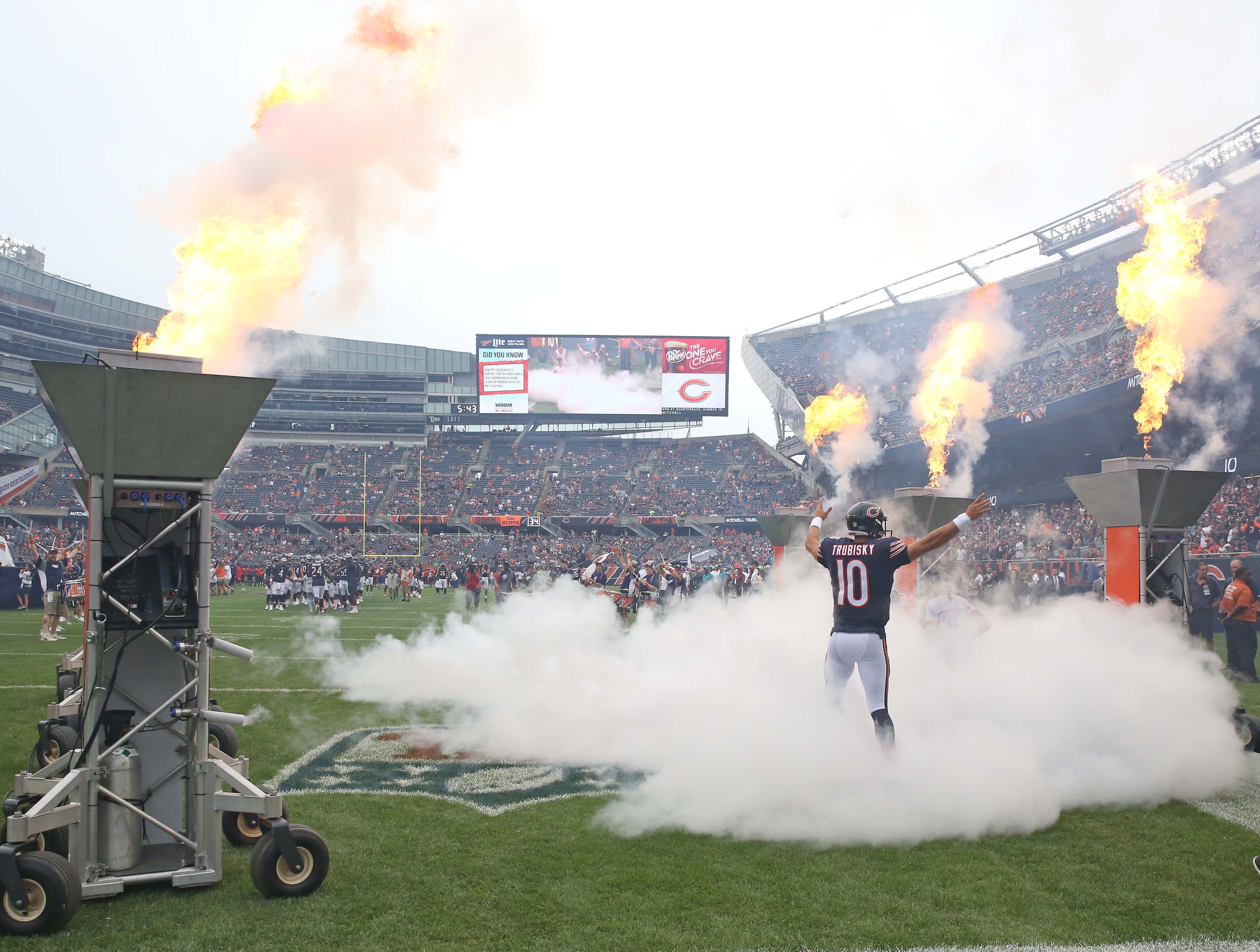 Mitchell Trubisky Bears Presason 2018