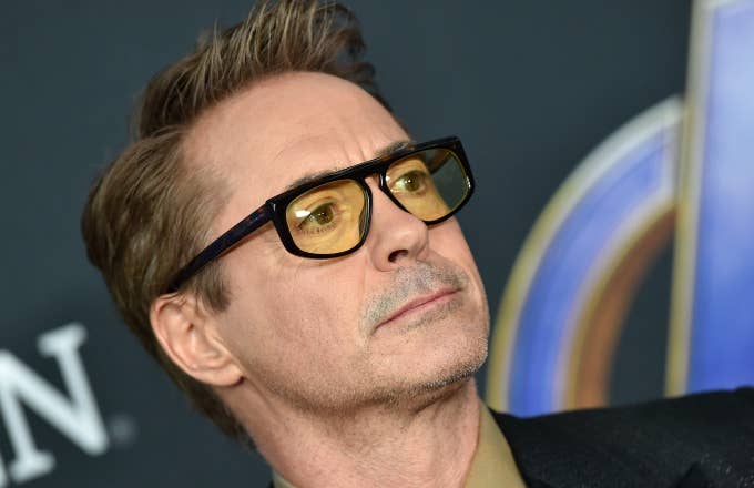 Robert Downey Jr. attends the World Premiere of Walt Disney Studios