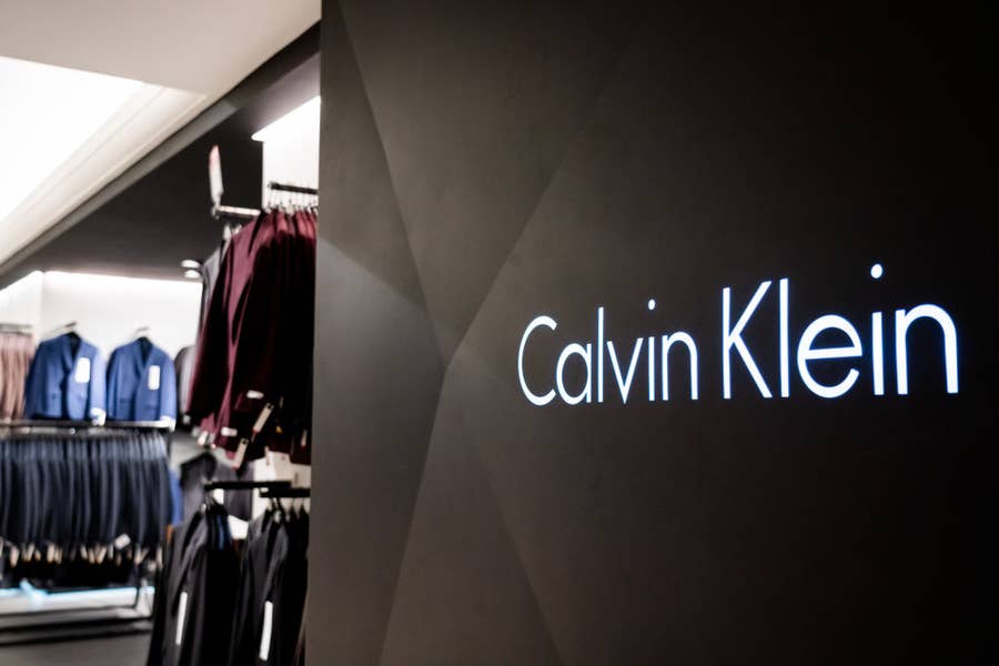 Designer Calvin Klein In His Office by Bettmann