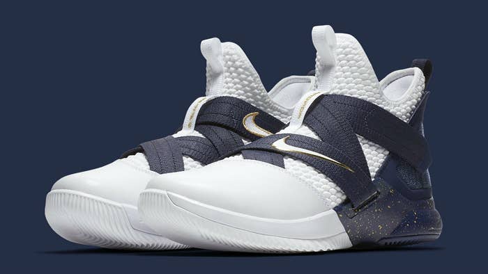Nike LeBron Soldier 12 XII Witness Navy Release Date AO4055 100 Main