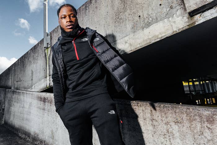 Australian rapper Jaecy wears The North Face for JD Sports