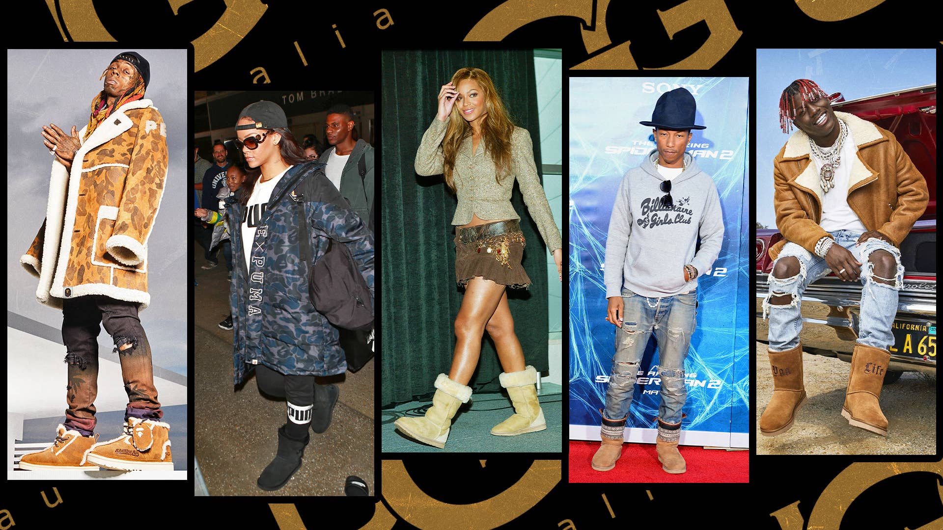 How to Wear Uggs, According to Pharrell Williams, Rihanna, Drake