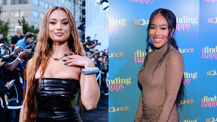 DaniLeigh at the 2022 MT VMAs and B Simone at the &quot;Finding Happy&quot; premiere