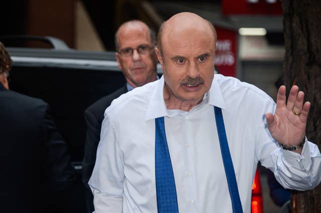 Phil McGraw enters the &#x27;Today Show&#x27; taping