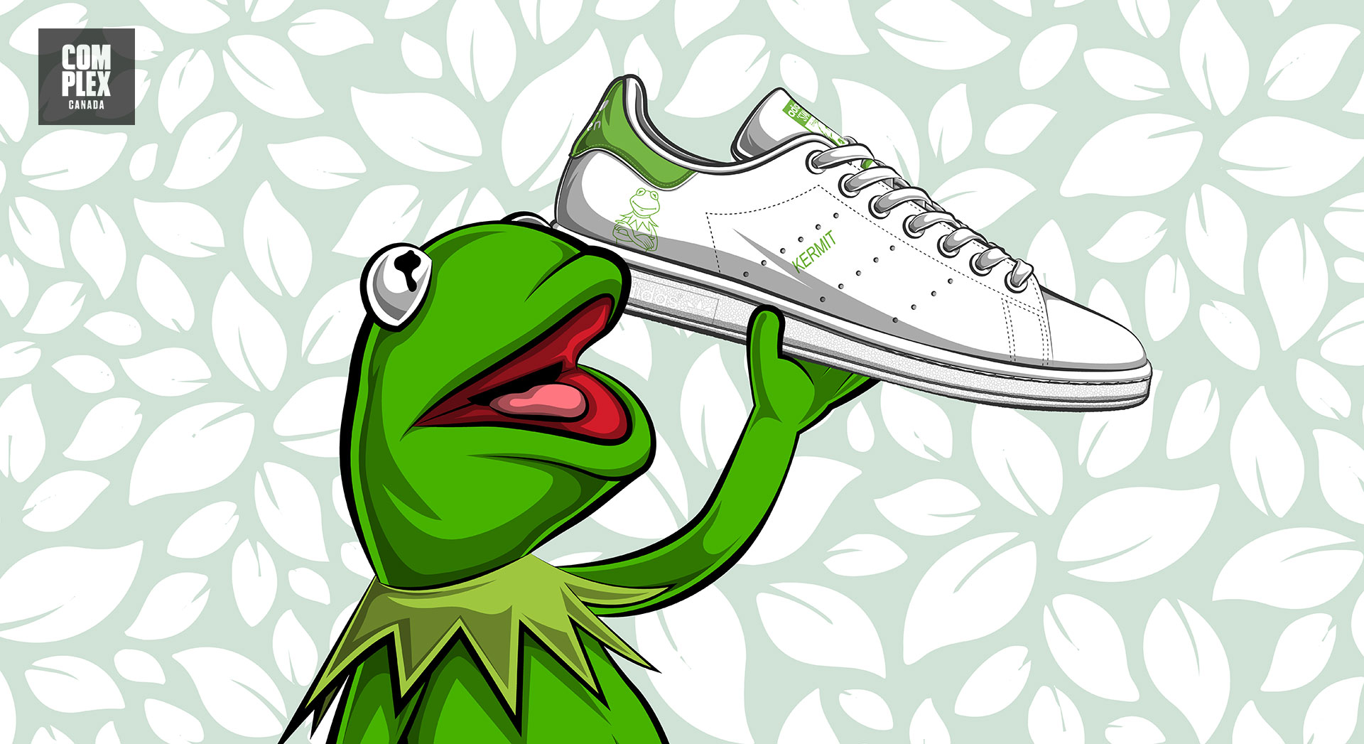 adidas stan smith kermit the frog x