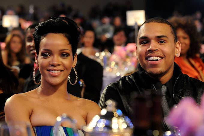 chris brown rihanna grammys