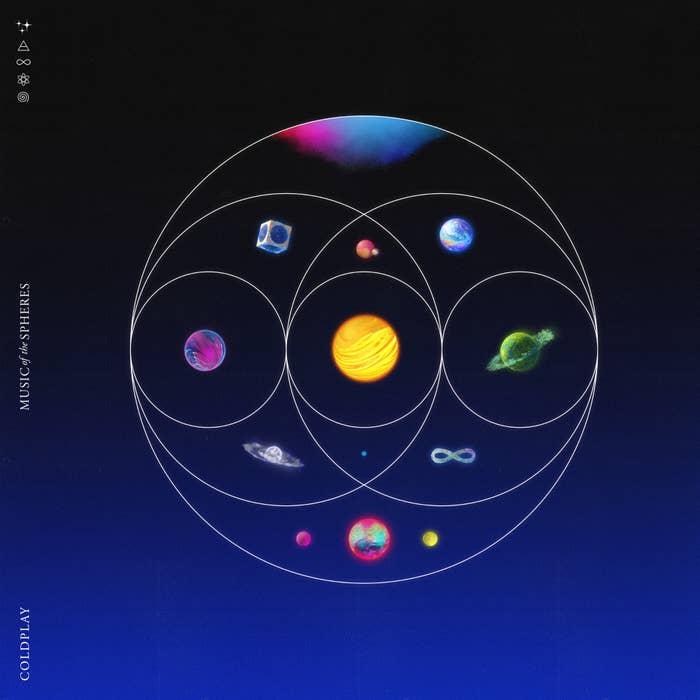 Coldplay &#x27;Music of the Spheres&#x27; album cover