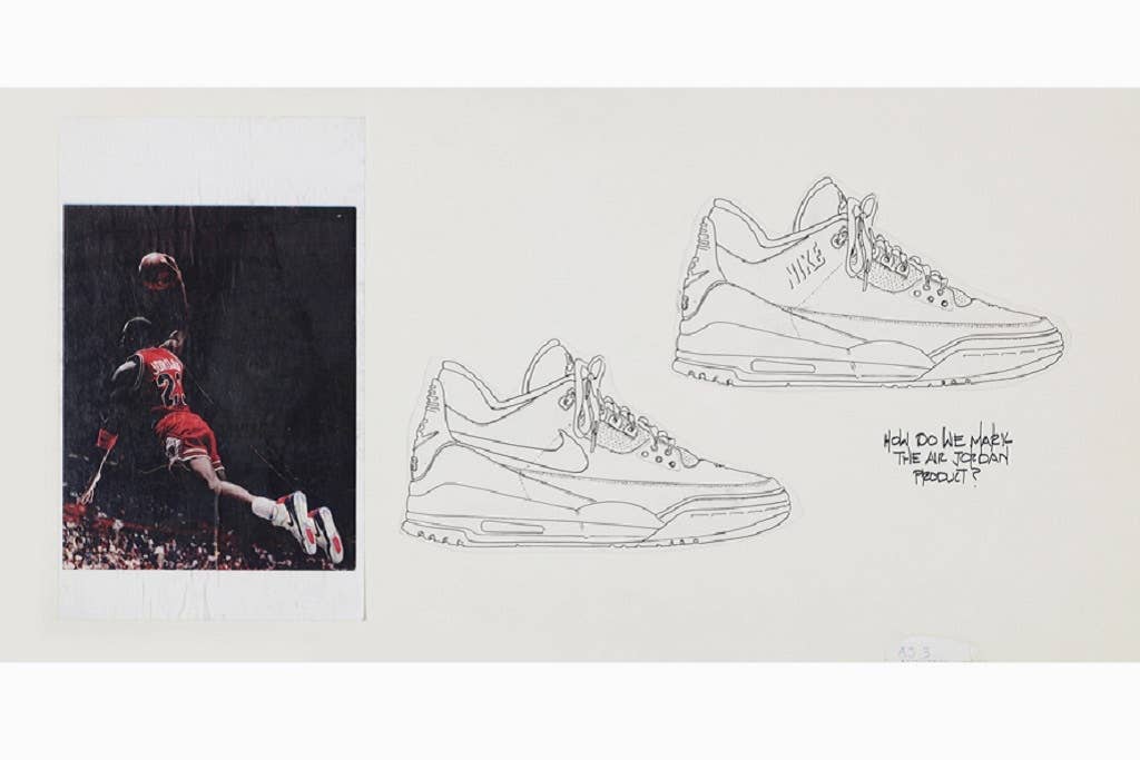 Air Jordan 3 Tinker Sketch