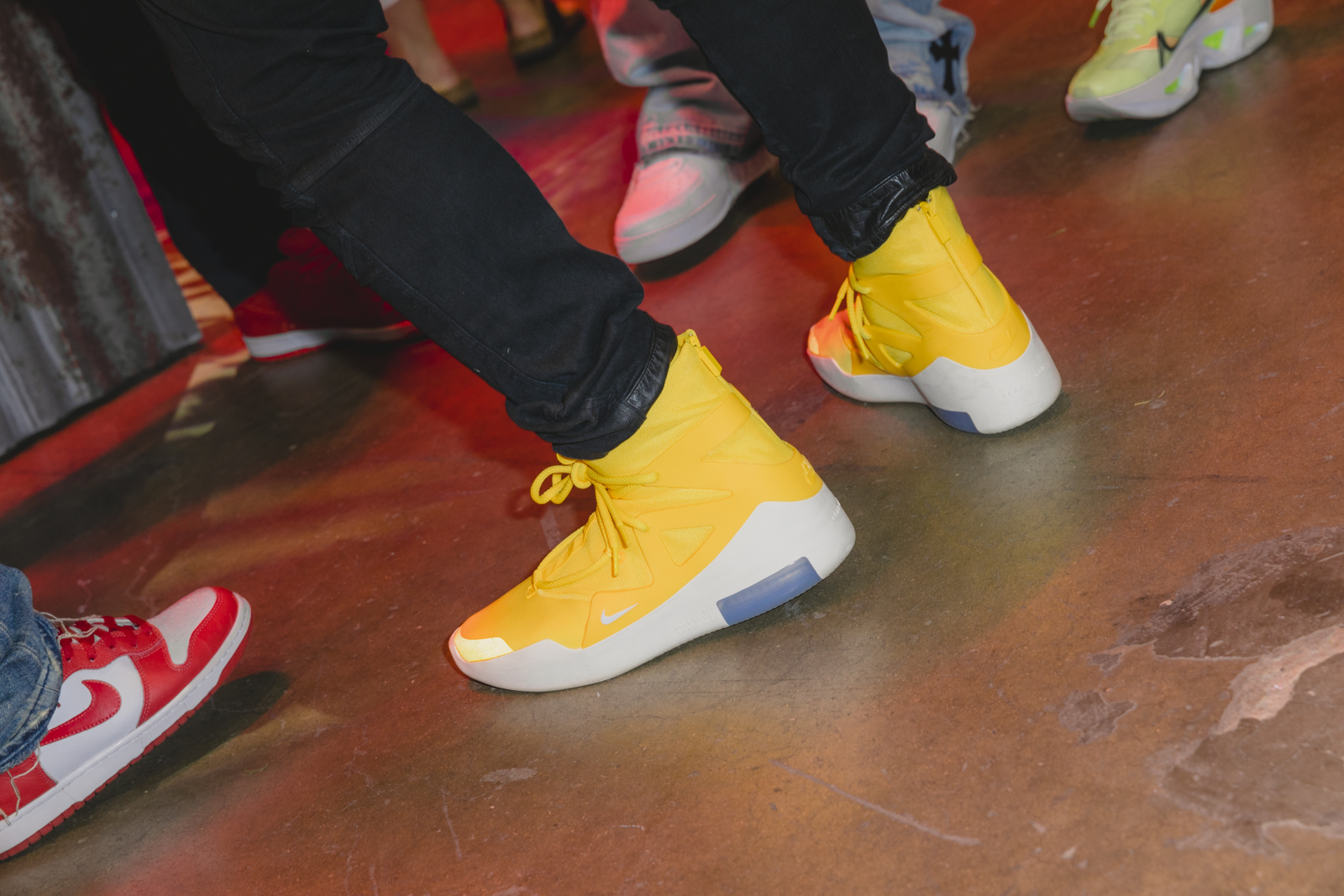 ComplexCon Chicago Sneakers: Nike Air Fear of God 1 Amarillo