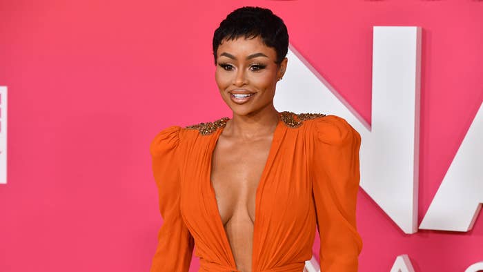 Blac Chyna arrives to the 54th Annual NAACP Image Awards at Pasadena Civic Auditorium