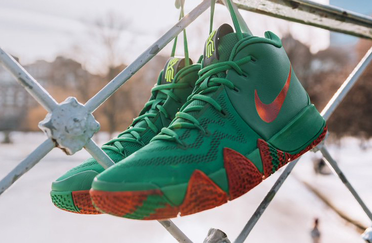 Kyrie Irving Releases Fall Themed Sneakers in the Middle of a