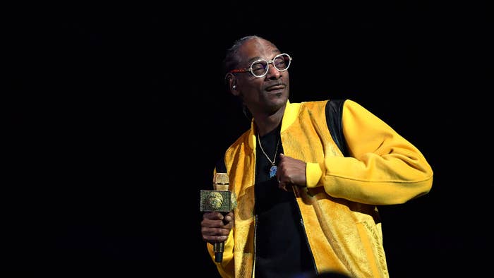 Snoop Dogg performs at the 2022 LA3C Festival at Los Angeles State Historic Park