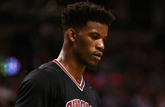 Jimmy Butler was traded to the Timberwolves.