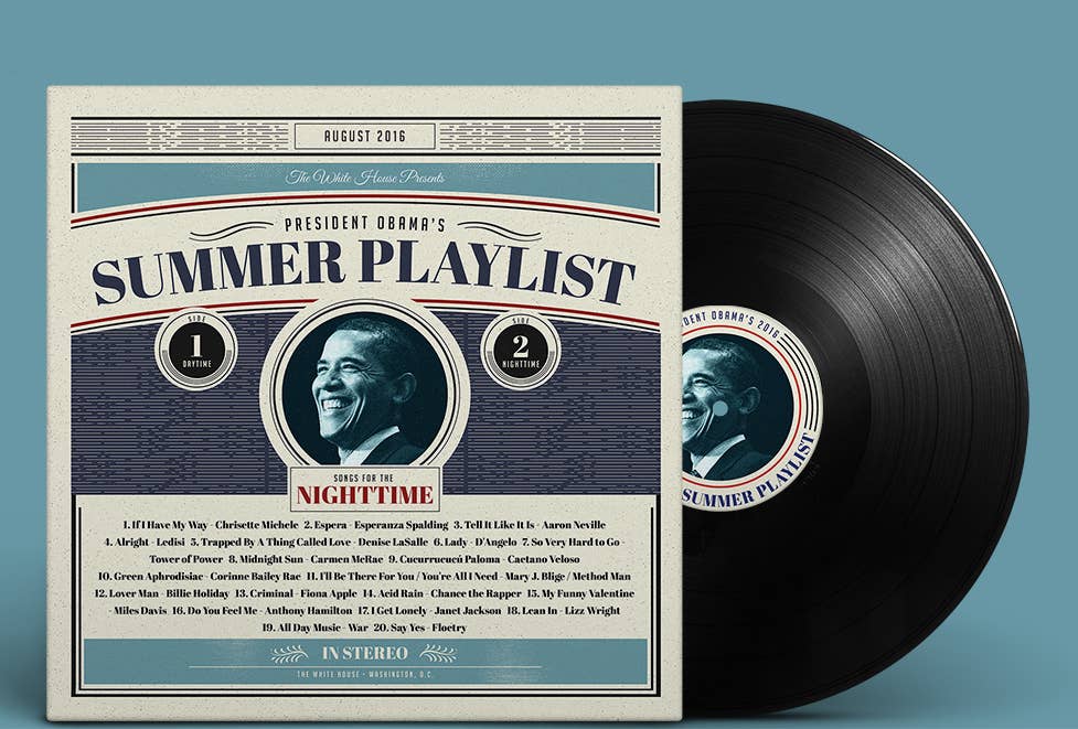 President Obama's Summer Playlist 2016
