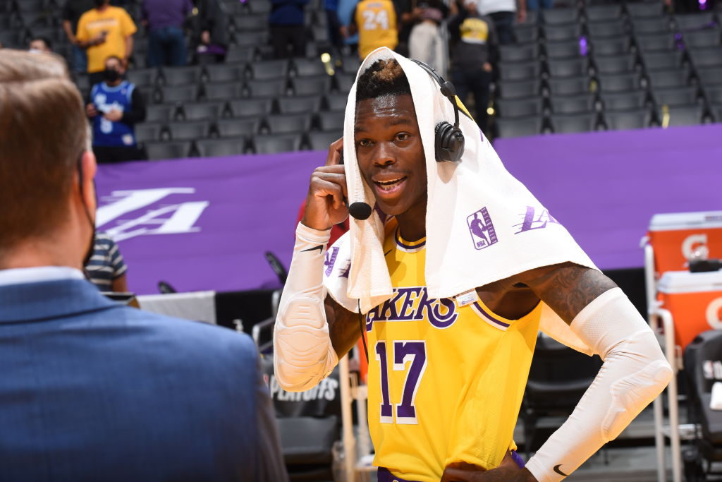 Dennnis Schroder Lakers Interview Playoffs 2021