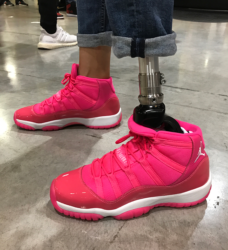 The new hotsell pink jordans