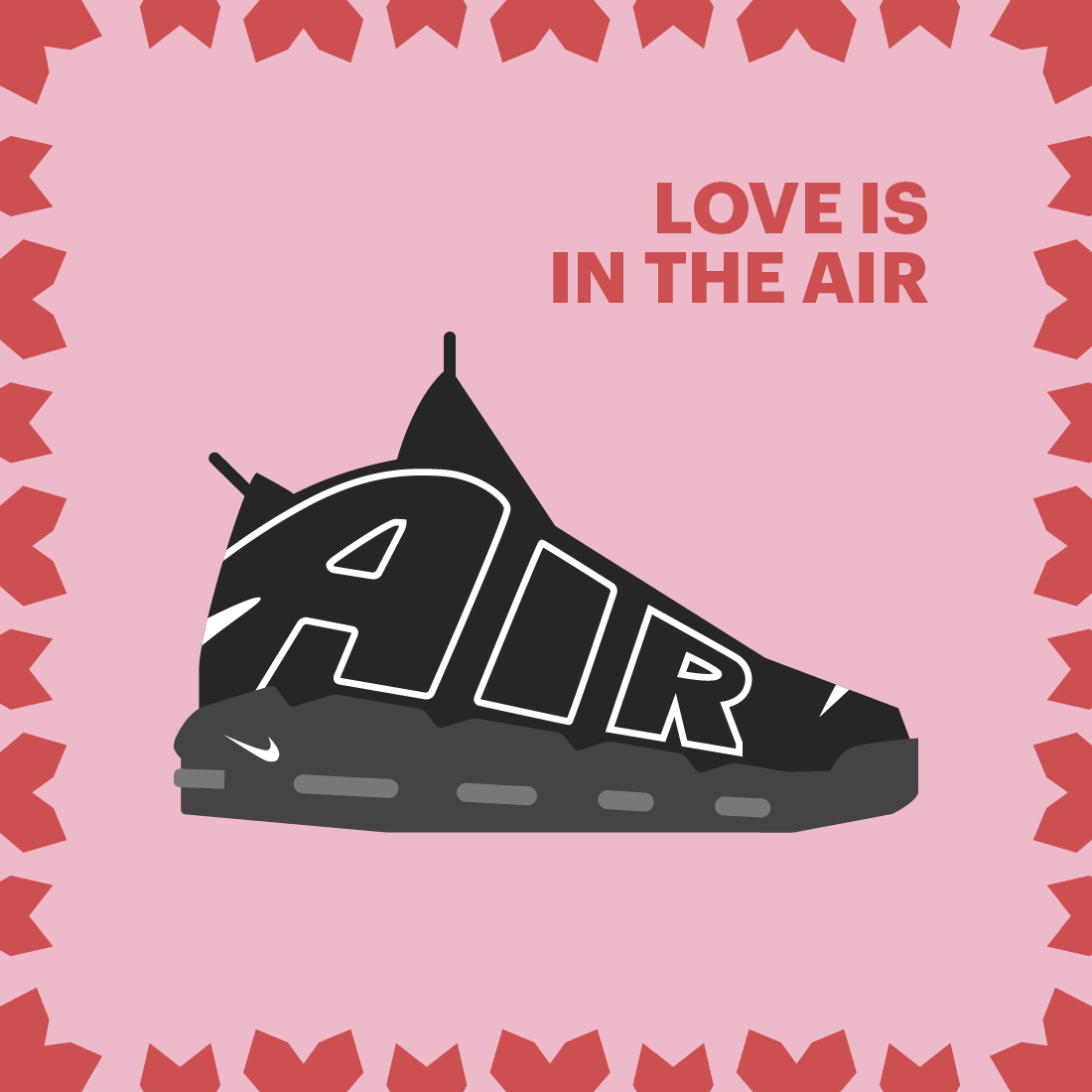 Valentine's Day Air More Uptempo