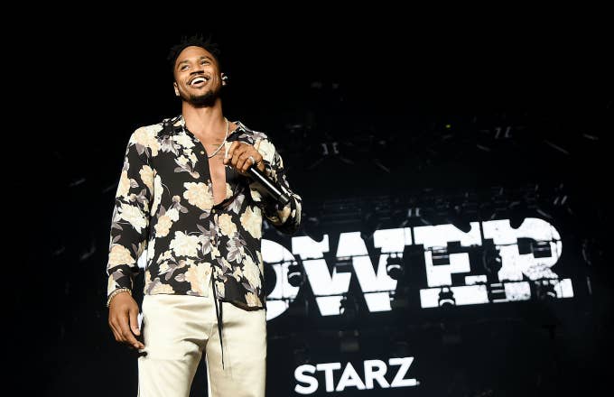 Trey Songz performs onstage at STARZ Madison Square Garden