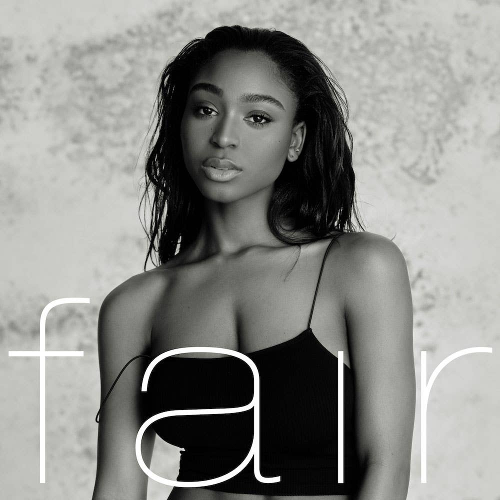 Single art for Normani new song Fair