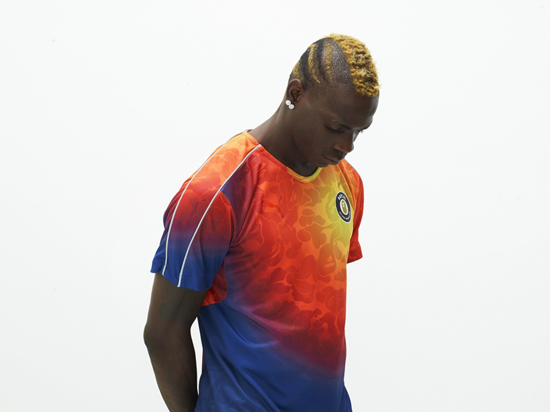 and BAPE Tap Mario Balotelli to Model Upcoming Collaboration | Complex