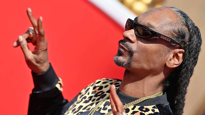 Snoop Dogg attends the 2022 MTV Movie &amp; TV Awards