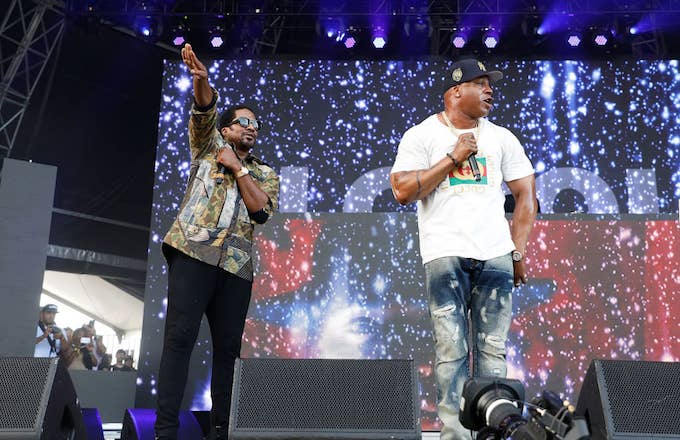 Q Tip and LL Cool J at the Meadows Festival 2017