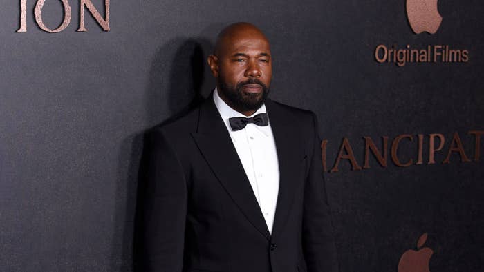 Antoine Fuqua arrives at the European premiere of &quot;Emancipation&quot;