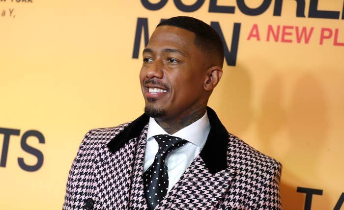 Nick Cannon on red carpet for &#x27;Thoughts of a Colored Man&#x27; premiere