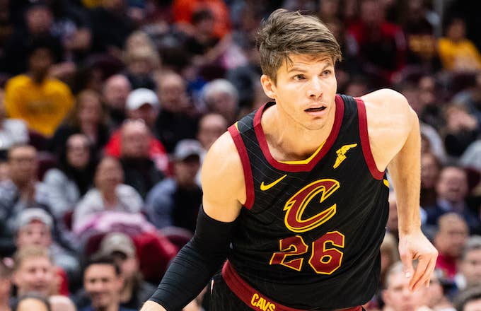 Kyle Korver #26 of the Cleveland Cavaliers.
