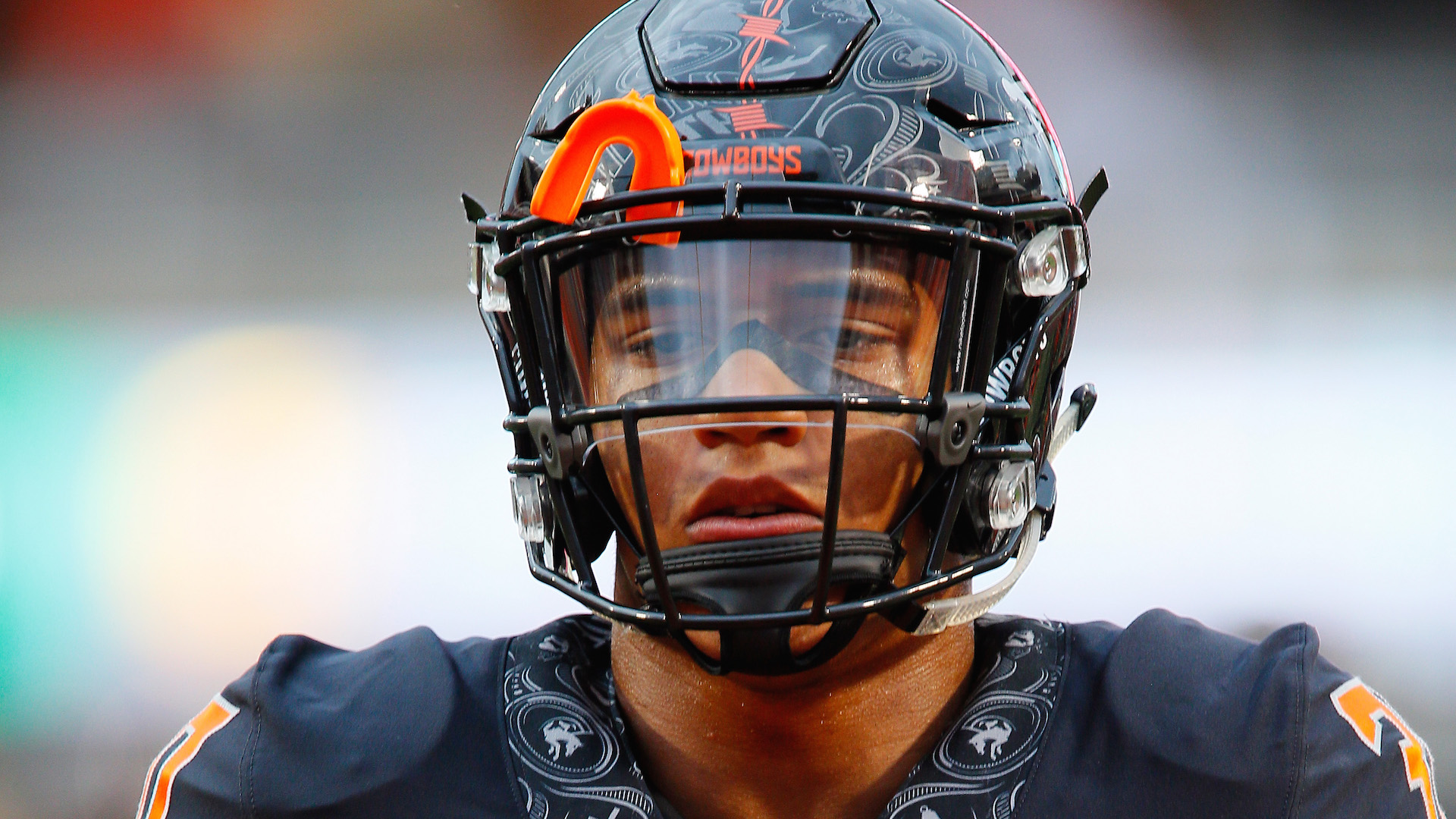 Gundy t-shirt causes running back Chuba Hubbard to go into protest