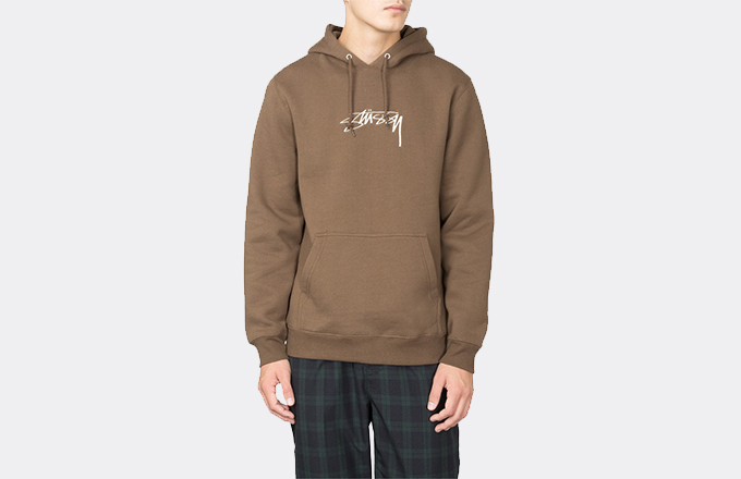 swatch stussy choc hoodie