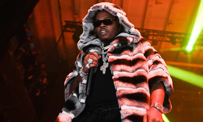 Gunna performs during Gunna Presents New Album "DS4EVER"